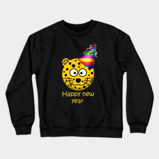 lion happy new year Crewneck Sweatshirt